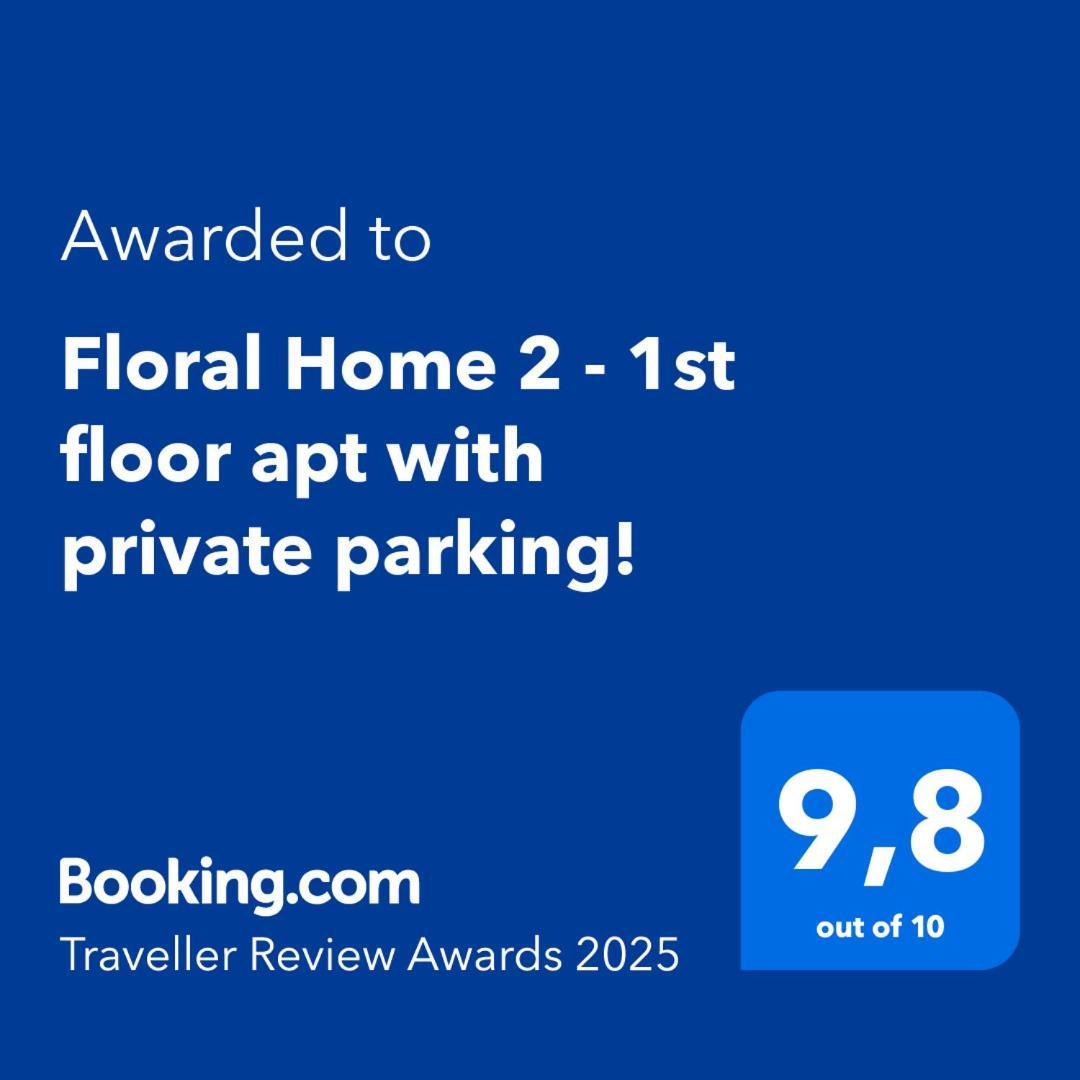 Floral Home 2 - 1St Floor Apt With Private Parking! أثينا المظهر الخارجي الصورة